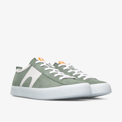 Camper Imar Mens Sneakers US-52828 Green / White Online Shop